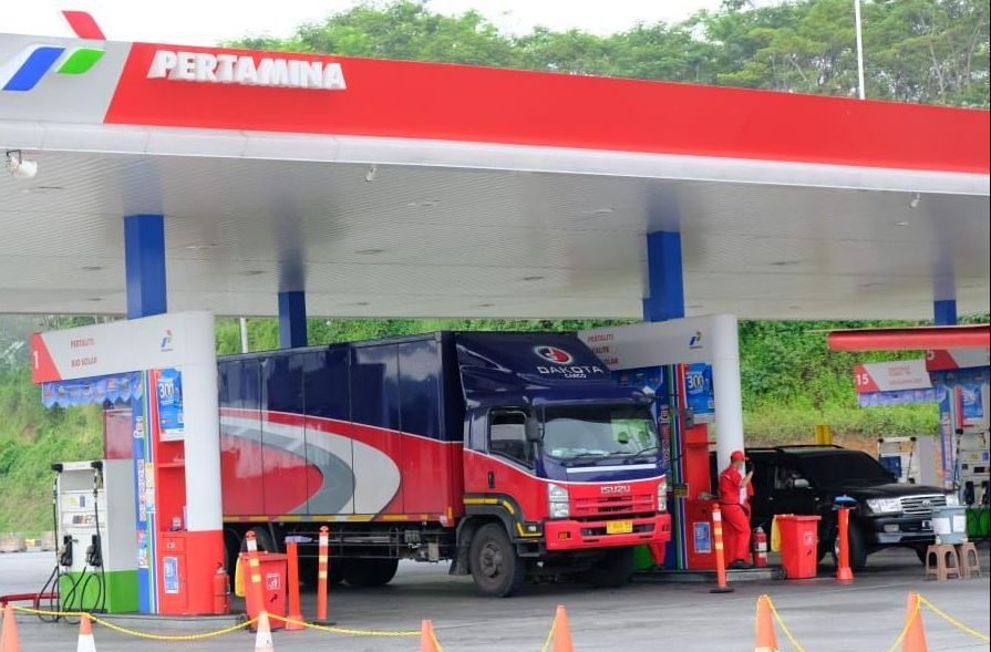 Ilustrasi pengisian bahan bakar solar di SPBU. (Foto : Dok. Pertamina)