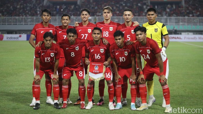 Timnas Indonesia U-22. Foto: Andhika Prasetia Detik.com